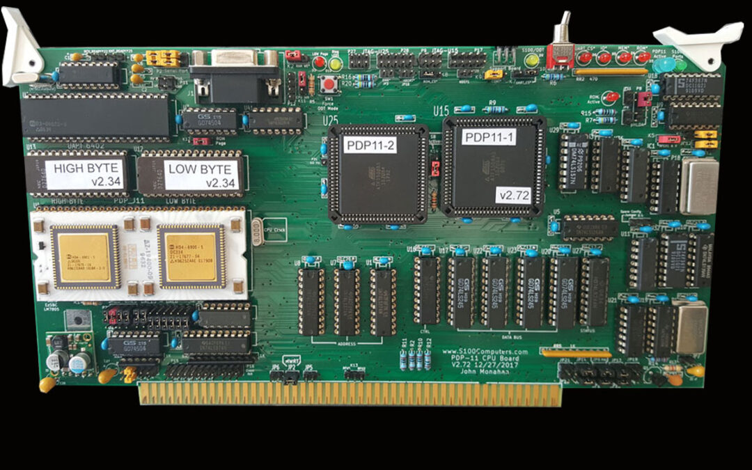 S100 PDP11 CPU v2.72