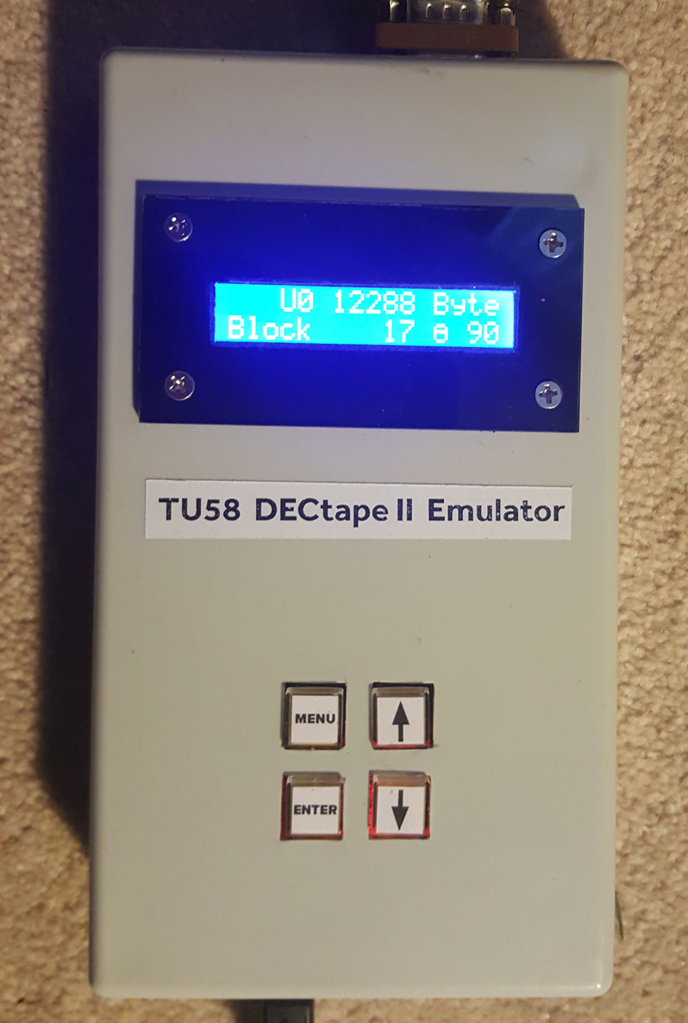 tu58-tapeII-emulator